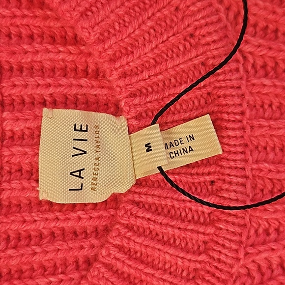 REBECCA TAYLOR LA VIE PEPLUM STYLE SWEATER. - Picture 7 of 9